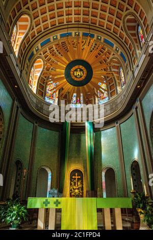 Kathedrale des Allerheiligsten Sakraments, 1 Cathedral Square, Altoona, PA Stockfoto