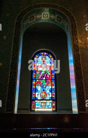 Kathedrale des Allerheiligsten Sakraments, 1 Cathedral Square, Altoona, PA Stockfoto