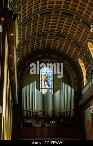 Kathedrale des Allerheiligsten Sakraments, 1 Cathedral Square, Altoona, PA Stockfoto