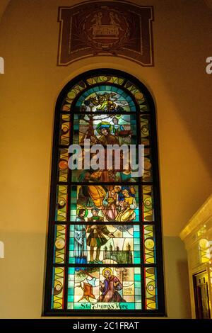 Kathedrale des Allerheiligsten Sakraments, 1 Cathedral Square, Altoona, PA Stockfoto