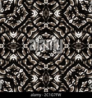 Auffälliges, Reich Verzierten Nahtloses Musterdesign Stockfoto