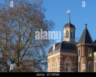 Das Schloss von ruurlo in den niederlanden Stockfoto