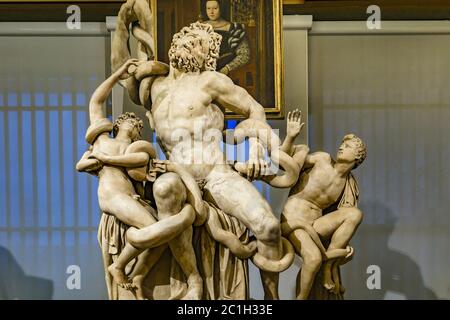 Laocoon Römische Kopie Skulptur Stockfoto