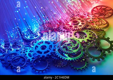 Zahnräder Stockfoto