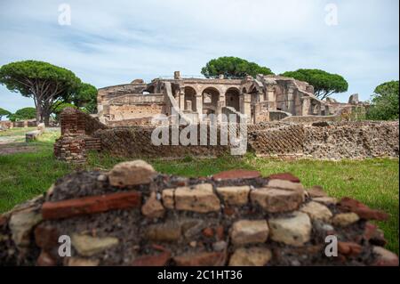 Ostia Antica, Italien. 13/06/2020: Parco Archeologico di Ostia Antica - Archäologischer Park von Ostia Antica © Andrea Sabbadini Stockfoto