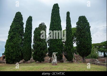 Ostia Antica, Italien. 13/06/2020: Parco Archeologico di Ostia Antica - Archäologischer Park von Ostia Antica © Andrea Sabbadini Stockfoto