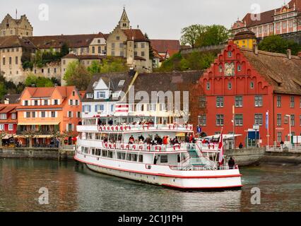 Passagierschiff auf dem Bodensee Stockfoto