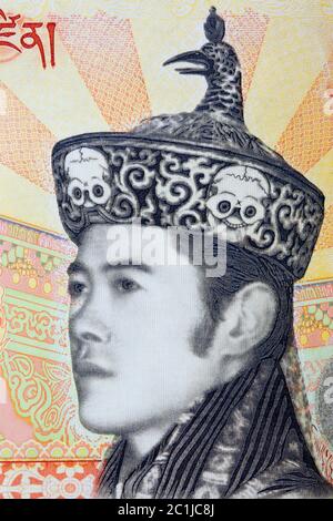 Jigme Khesar Namgyel Wangchuck Porträt Stockfoto