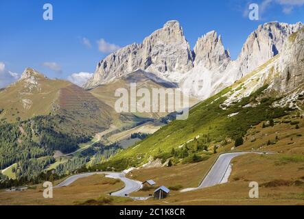 Dolomiten Landschaft Stockfoto
