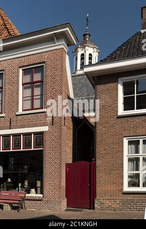 OOTMARSUM, NIEDERLANDE - 31. JULI 2018: Ootmarsum ist eine Stadt in der niederländischen Provinz Overijssel. It Stockfoto