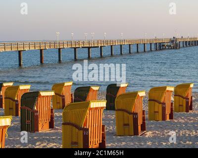 Herbst auf der Insel RÃ¼gen in der ostsee Stockfoto