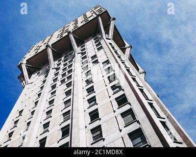 Torre Velasca in Mailand Stockfoto