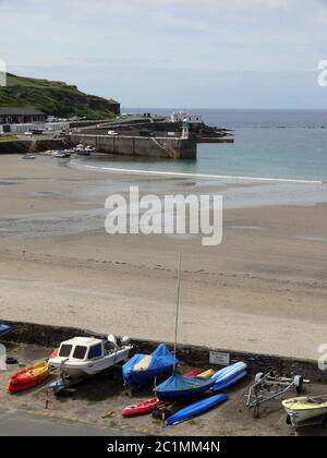 Strand von Port Erin auf der Isle of man Stockfoto