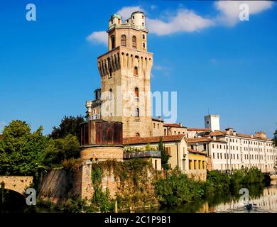 Astronomisches Observatorium La Specola Turm Stockfoto