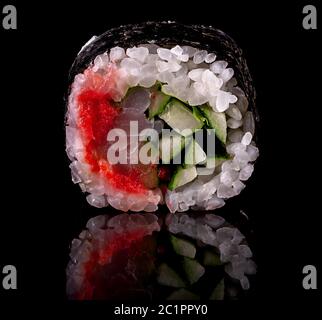 Single Sushi Roll Lollo Ross Stockfoto