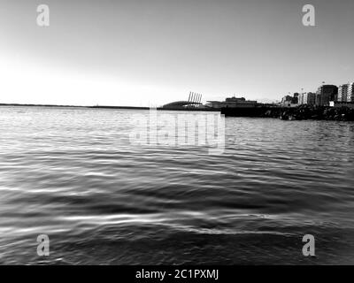 Schwarz und Weiß Stockfoto
