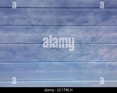Blaue Holzstruktur, abstrakt heller Holzhintergrund Stockfoto
