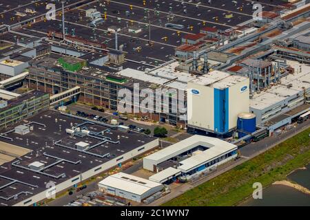 Ford-Werk am Rhein in Köln, 05.06.2020, Luftaufnahme, Deutschland, Nordrhein-Westfalen, Rheinland, Köln Stockfoto