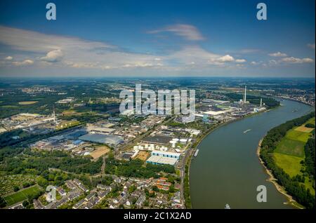 Ford-Werk am Rhein in Köln, 05.06.2020, Luftaufnahme, Deutschland, Nordrhein-Westfalen, Rheinland, Köln Stockfoto