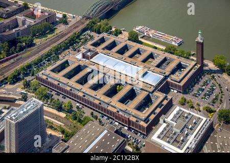 Gebäude von RTL Deutschland, 05.06.2019, Luftaufnahme, Deutschland, Nordrhein-Westfalen, Rheinland, Köln Stockfoto