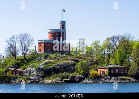 Schweden, Stockholm - Kastellet Stockholm auf Kastellholmen Stockfoto