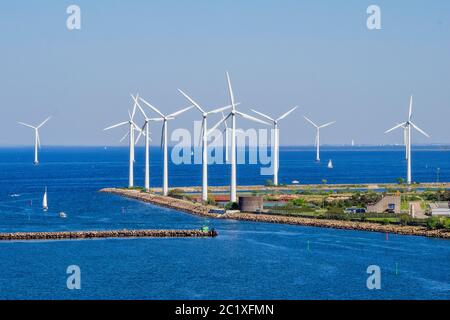 Dänemark, Kopenhagen - Trekroner Island Stockfoto