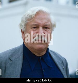 Peter Ustinov, britischer Schauspieler, Deutschland um 1989. Sir Peter Ustinov, britischer Schauspieler, Deutschland um 1989. Stockfoto