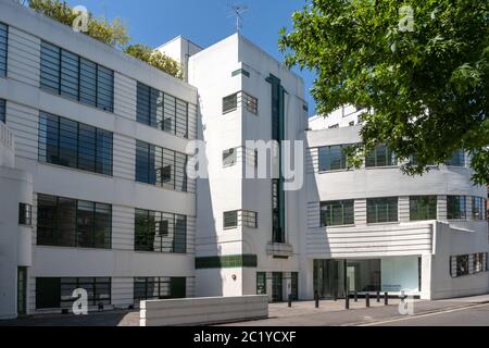 McCann Building, Herbrand Street, Bloomsbury, London, Großbritannien Stockfoto