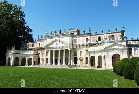 Villa Pisani, eine der berühmtesten venezianischen Villen in Norditalien. Stockfoto