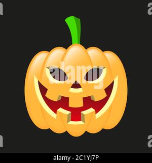 Halloween-Kürbis Stock Vektor