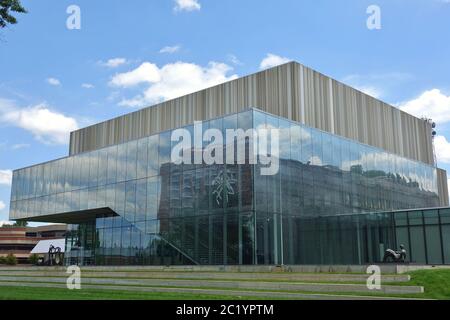 LOUISVILLE, KY - 30. MAI 2020 - Blick auf das Speed Art Museum an der University of Louisville in Kentucky, USA. Stockfoto