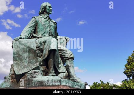 Otto-von-Guericke-Denkmal Stockfoto