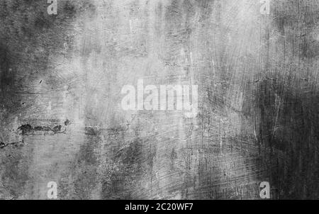 Abstrakt schwarz & weiß monochrom Distressed Stein Textur Grunge Effekt Hintergrund Stock Foto Stockfoto