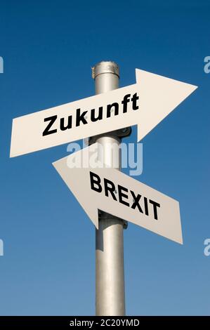 Kein Brexit - Symbol foto Stockfoto