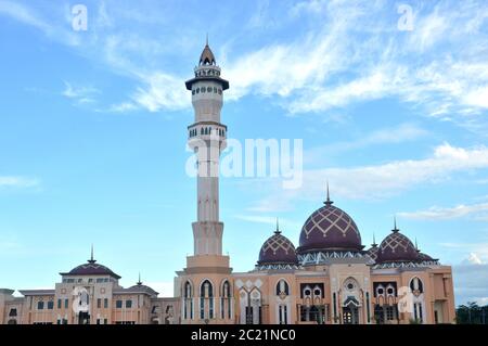 Moschee Baitul Izzah Tarakan, Indonesien Stockfoto