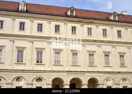 Weimar, Deutschland Schloss Museum Architektur Innenhof Gebäude Stockfoto