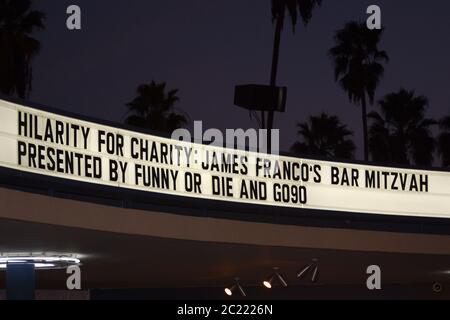 17. Oktober 2015, Hillywood, California, USA: Atmosphäre bei der 4. Jährlichen Hilarity for Charity Variety Show: James Franco's Bar Mitzvah benifying the Alzeimer's Association presented by Funny or die and go90. (Bild: © Billy Bennight/ZUMA Wire) Stockfoto