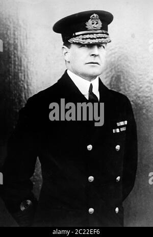 Admiral Sir David Beatty Stockfoto