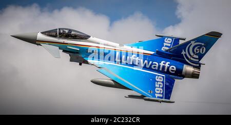 Luftwaffe 60 Jahre Typhoon EF2000 Stockfoto