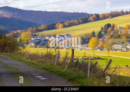 Willingen in Sauerland, Deutschland Stockfoto