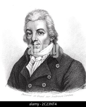 EDWARD JENNER (1749-1823) englischer Arzt und Wissenschaftler, Pionier des Pockenimpfstoffs. Stockfoto