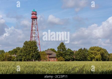 Campen Leuchtturm, der höchste Leuchtturm in Deutschland Stockfoto