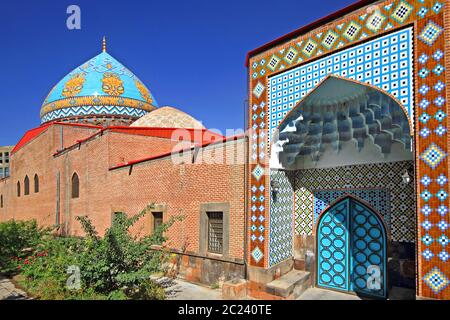 Blaue Moschee in Jerewan, Armenien Stockfoto