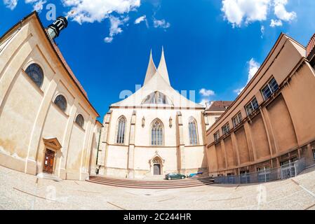 Emmaus-Kloster oder Kloster Na Slovanech in Prag, Tschechische Republik Stockfoto