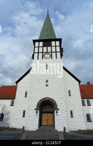 Nikolaikirche in Ronne, Bornholm Stockfoto