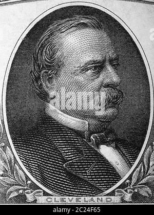 Grover Cleveland ein Porträt Stockfoto