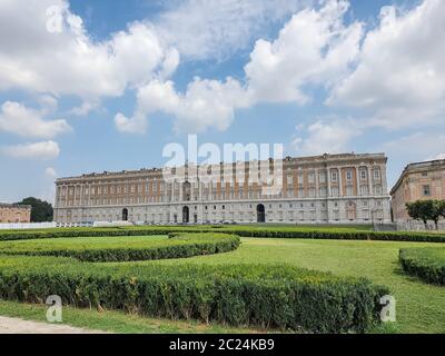 Der Königspalast von Caserta - ehemalige königliche Residenz in Caserta der Könige von Neapel Stockfoto