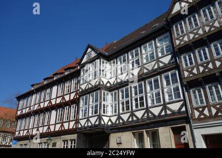 Historische Altstadt von Hannover Stockfoto