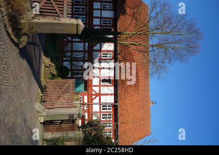 Pfarrkirche der Stadtkirche Schlitz im Vogelsbergkreis Hessen Stockfoto