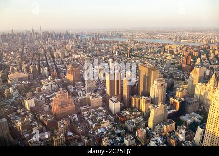 Manhattan New York Stockfoto